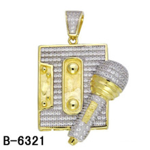 Последние дизайн 925 Серебряный Кулон ювелирных изделий с бриллиантом